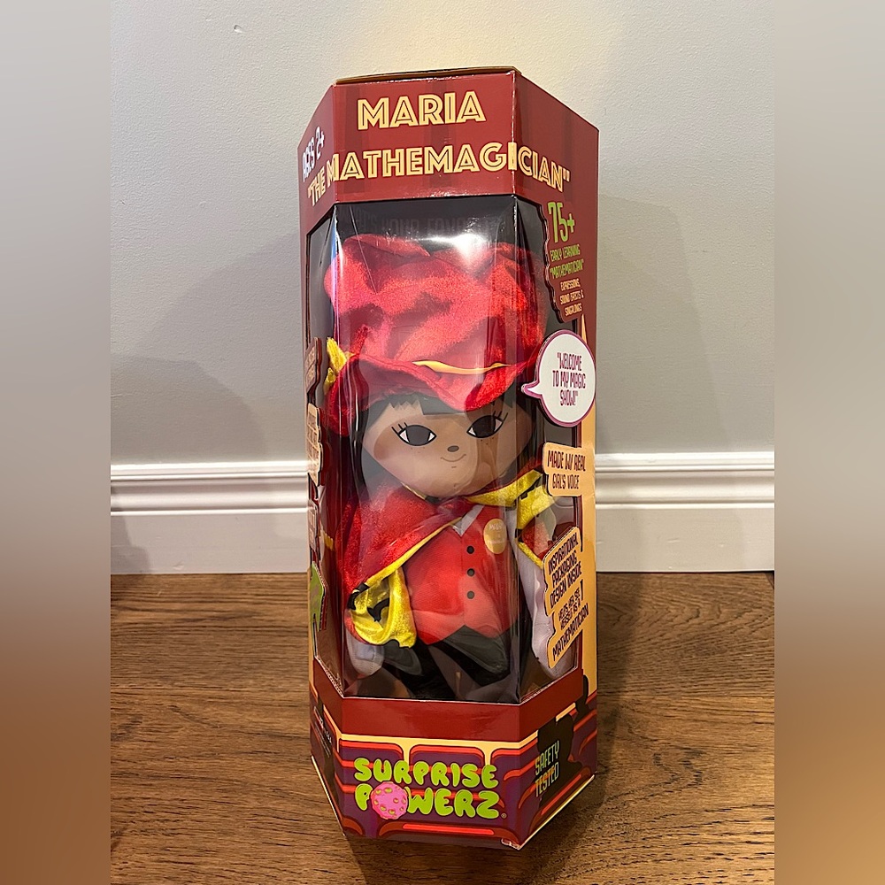 Maria the Mathemagician Surprise Powerz Doll